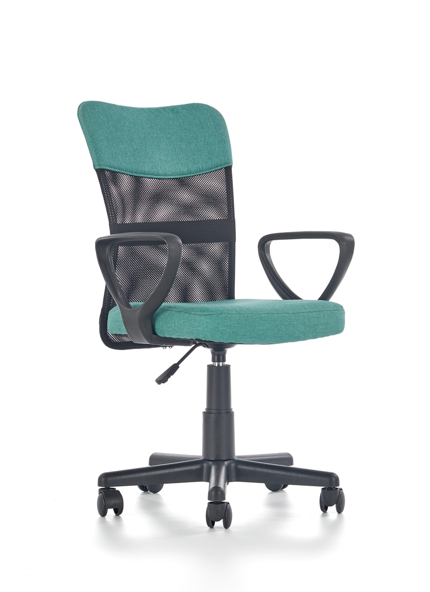 TIMMY o.chair, color: turquoise / black