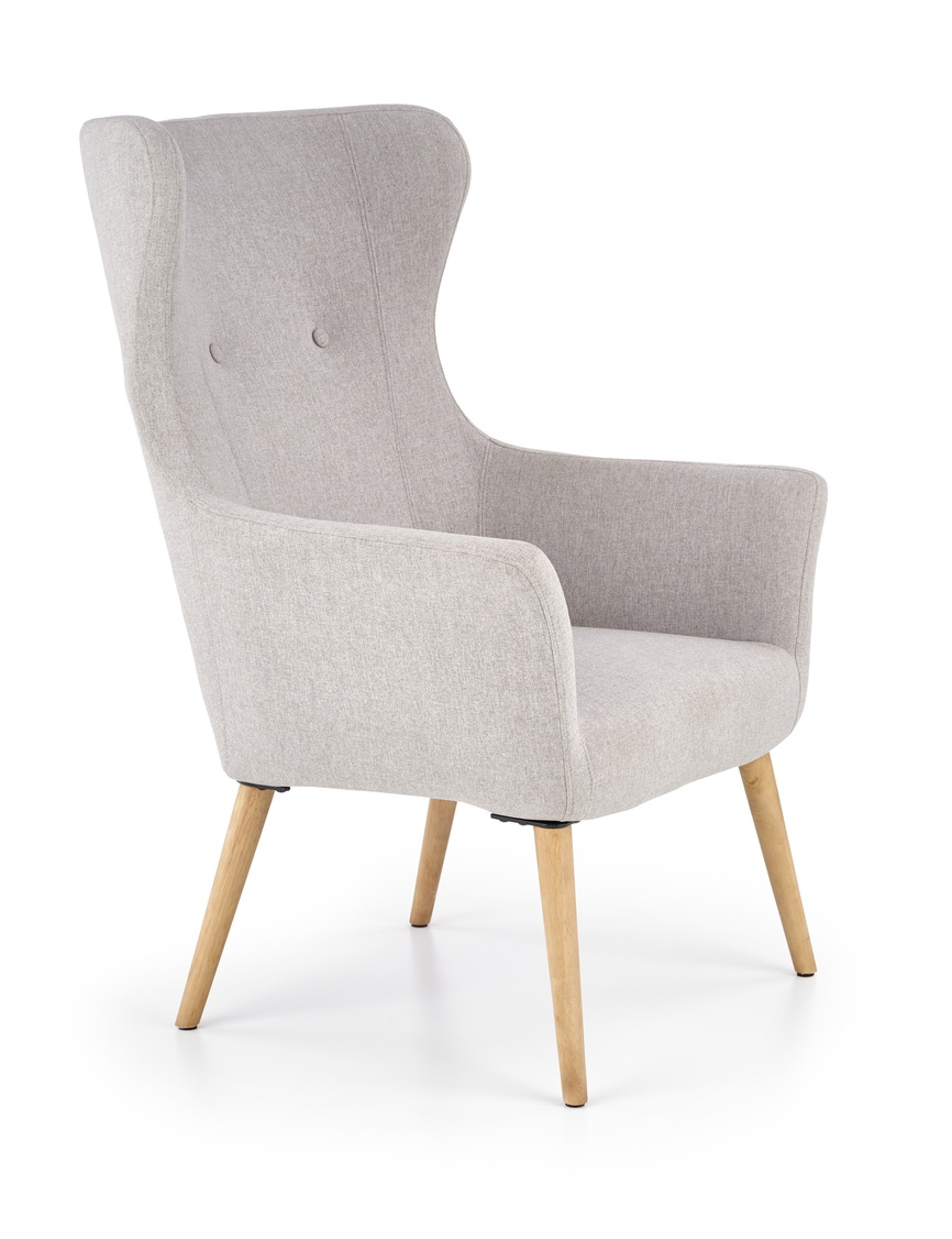 COTTO leisure chair, color: light grey