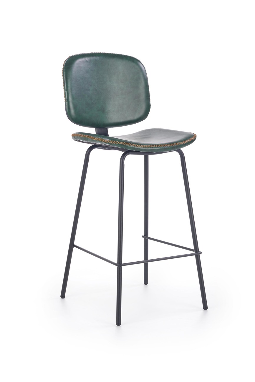 H84 bar stool, color: dark green