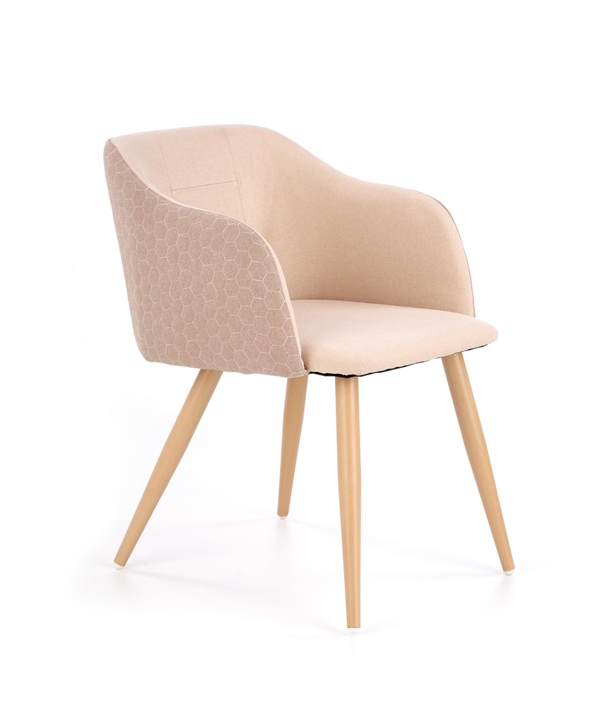 K288 chair, color: light brown / beige