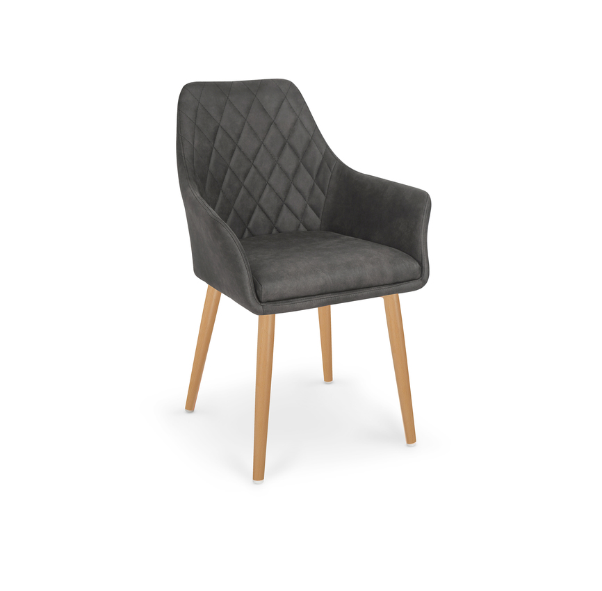 K287 chair, color: dark brown