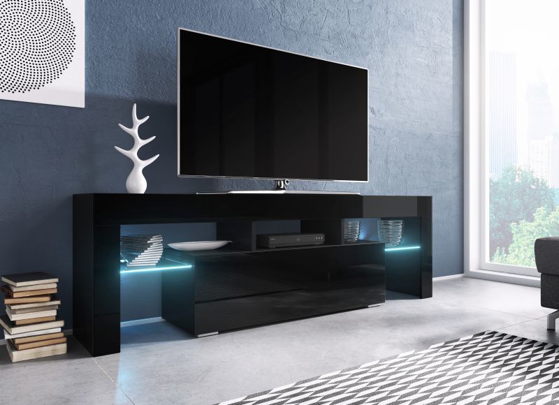 TV Stand TORO black/black/black