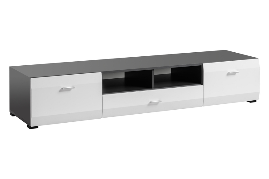 CLIF TV stand ( graphite/white)