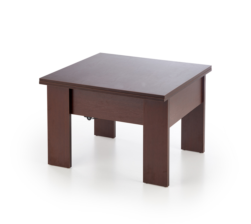 SERAFIN lifting c. table, color: dark walnut