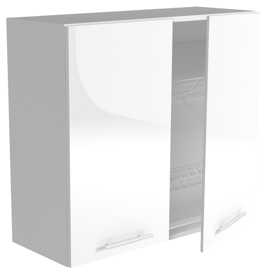 VENTO GC-80/72 top cabinet with drainer, color: white