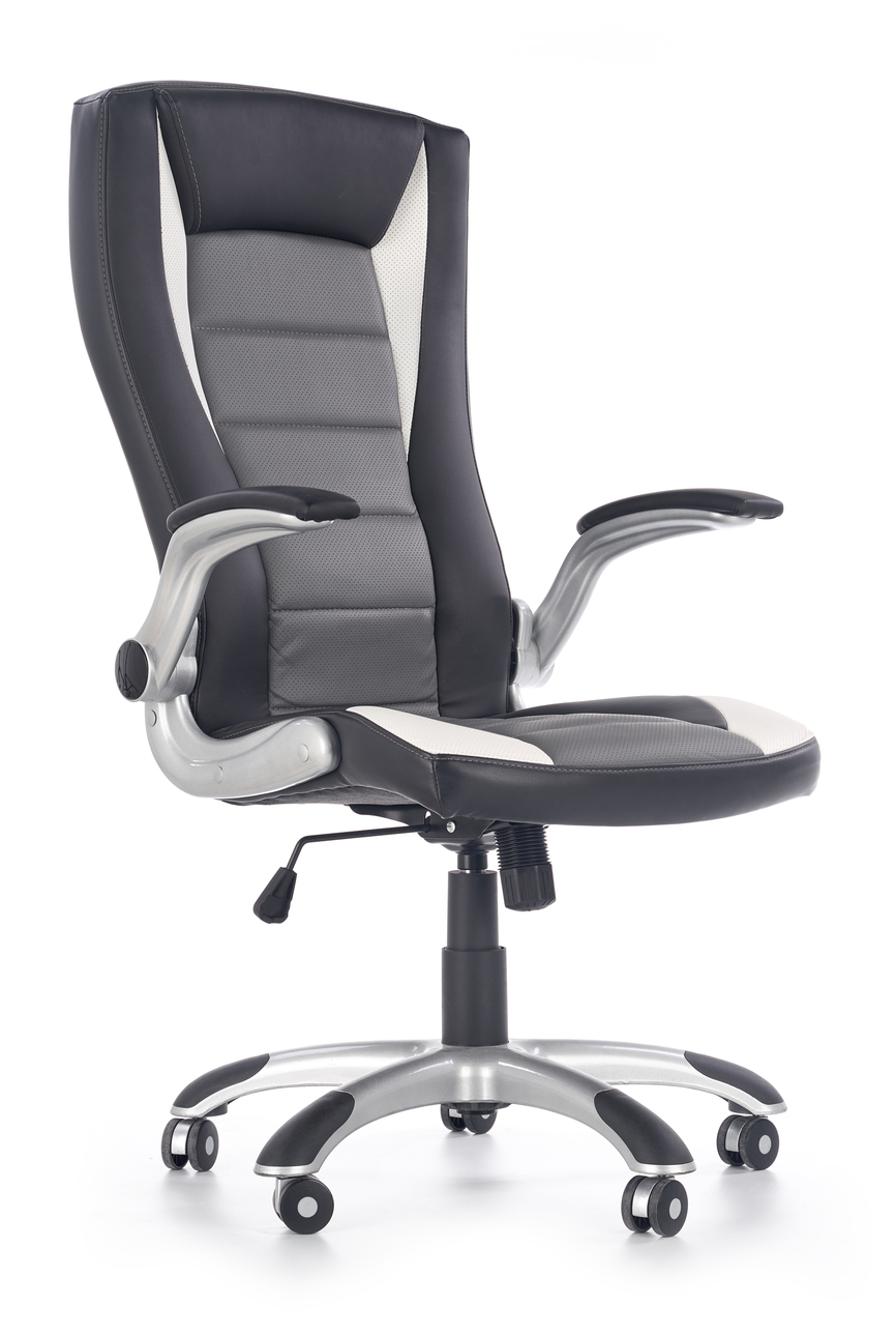 UPSET o. chair, color: black / grey / white