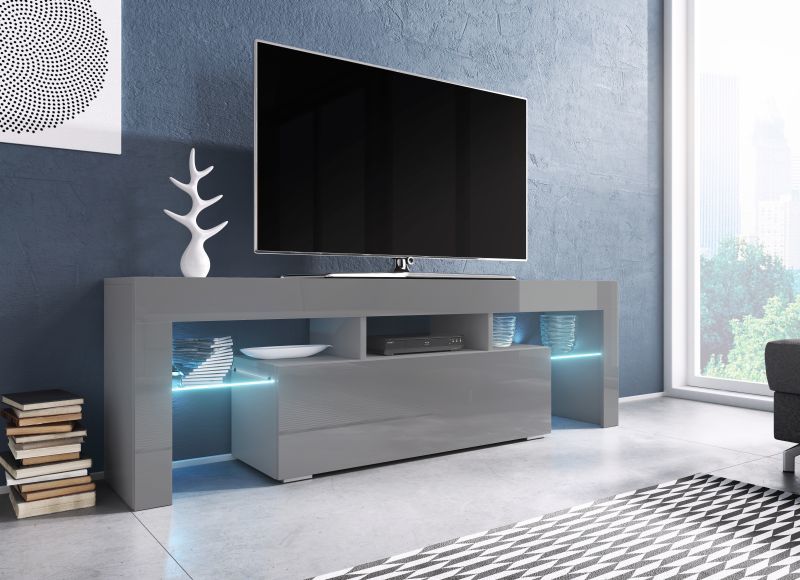 TV Stand TORO grey/grey/grey