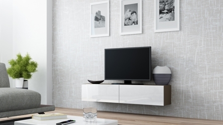 TV Stand VIGO 140 latte/white