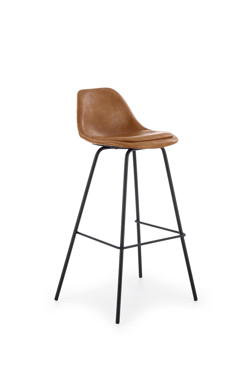 H90 bar stool, color: light brown
