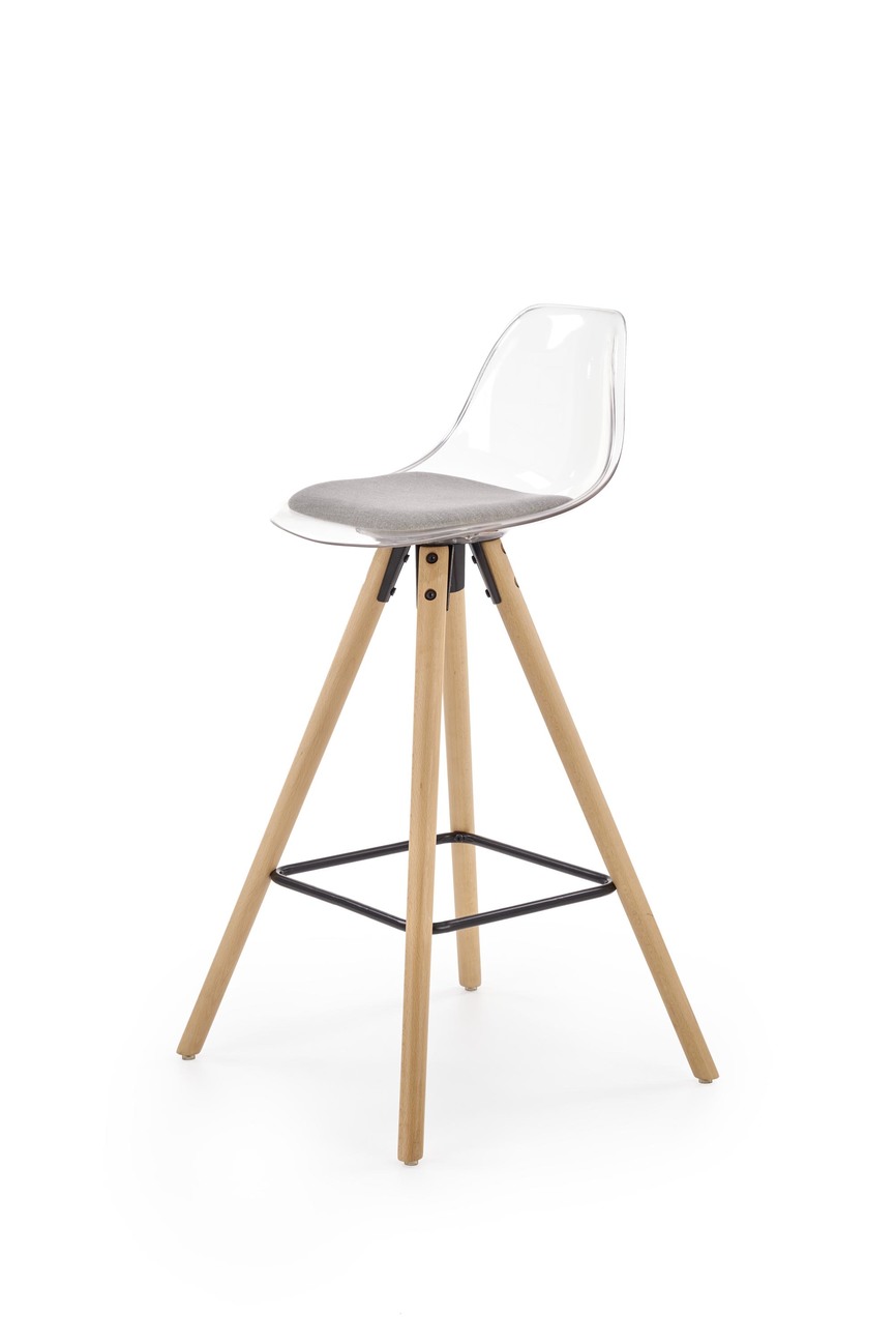 H91 bar stool, color: light grey