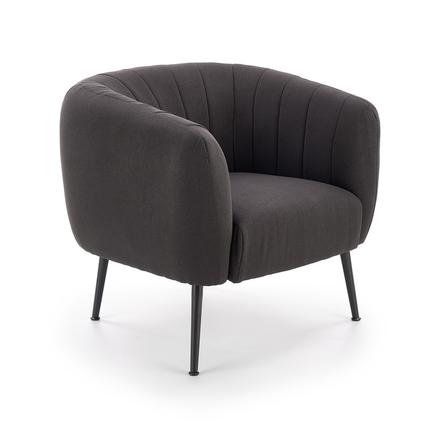LUSSO l. chair: color: dark grey
