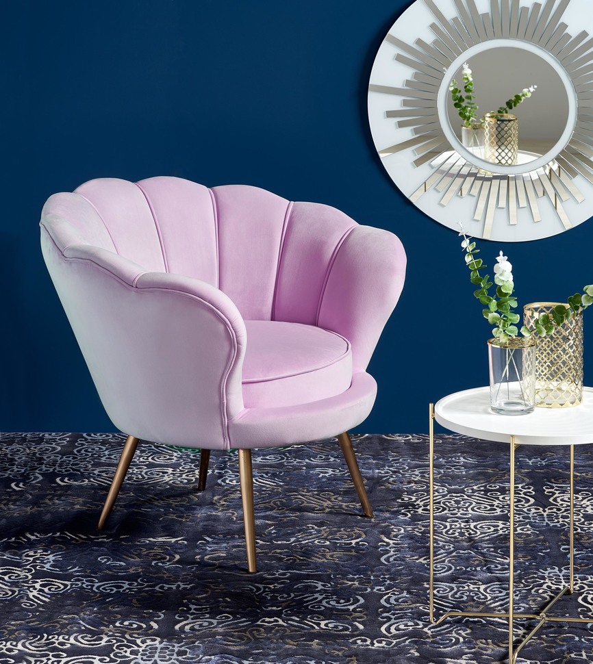 AMORINO l. chair, color: light pink