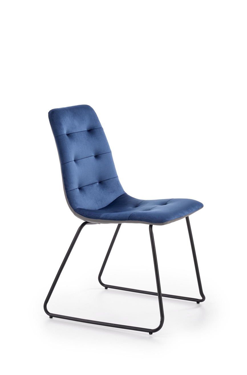K321 chair, color: dark blue / grey