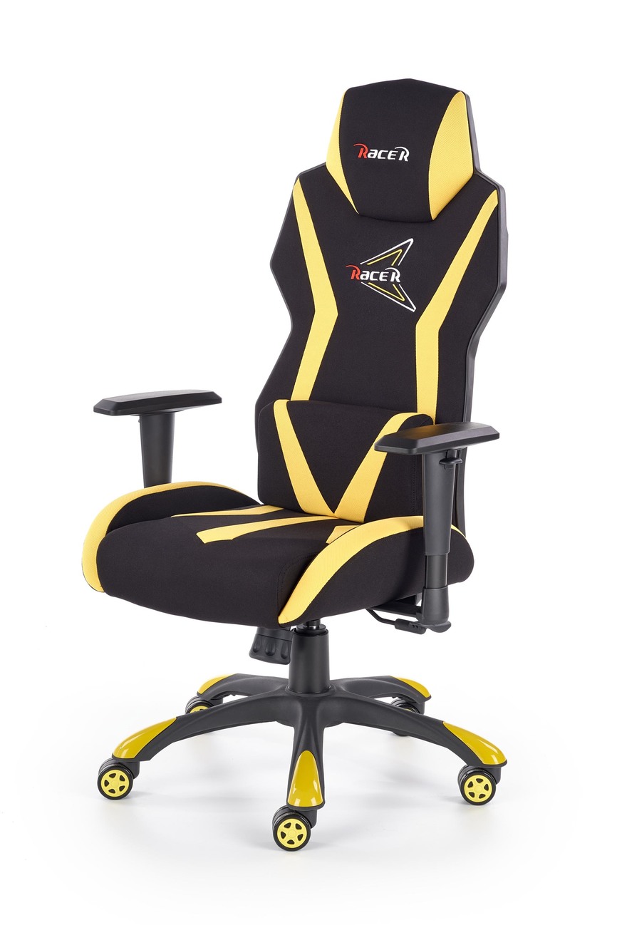 STIG o. chair, color: black / yellow