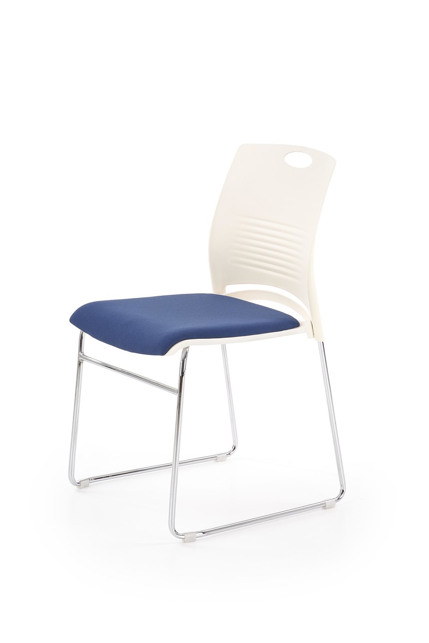 CALI chair, color: white / blue