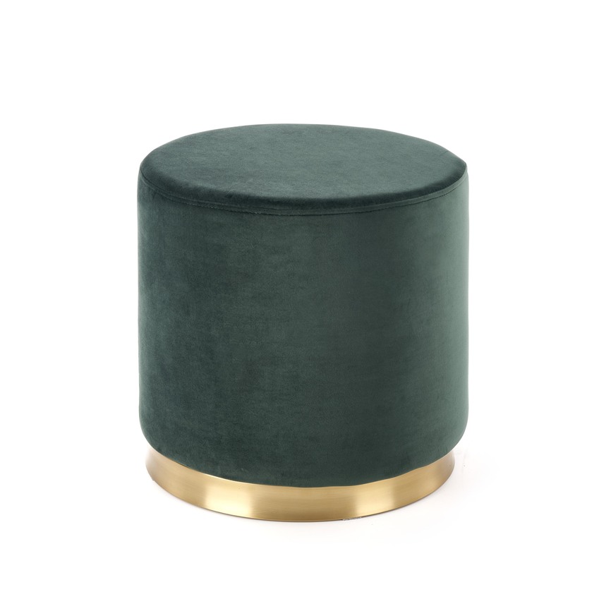 COVET stool, color: dark green