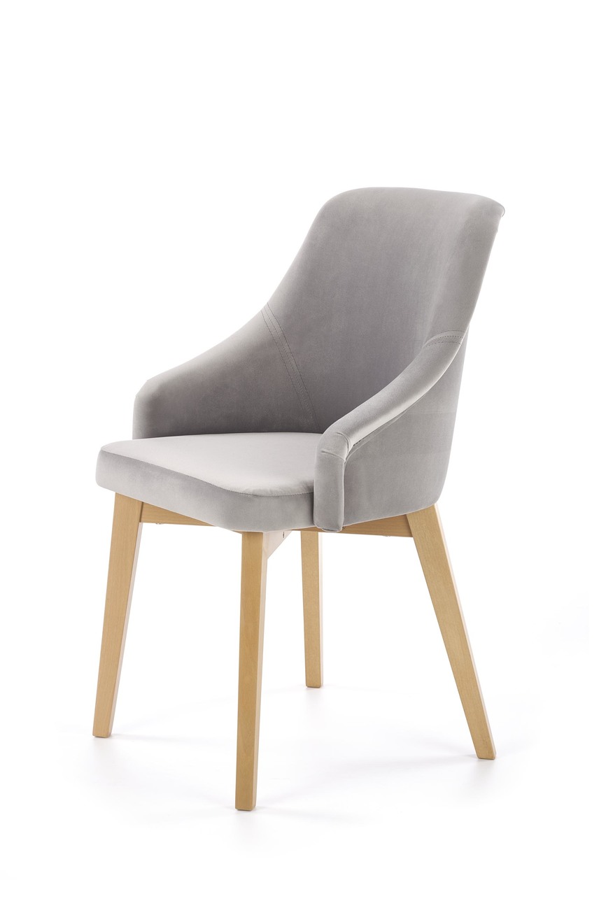 TOLEDO 2 chair, color: honey oak / SOLO 265