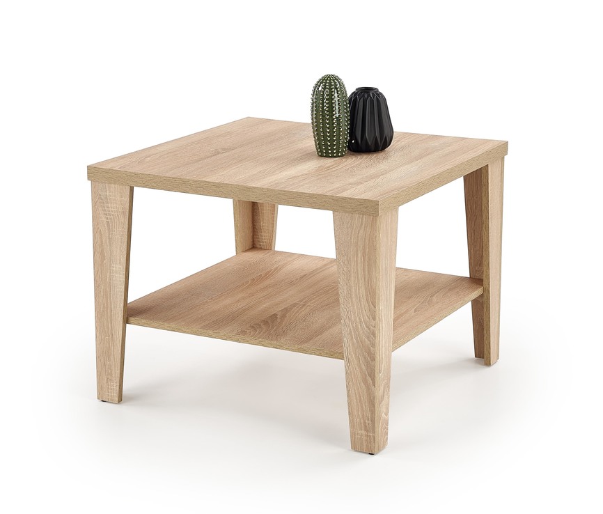 MANTA SQAURE c. tables, color: sonoma oak