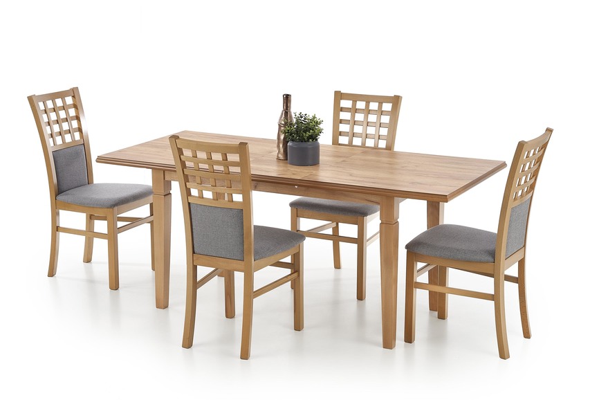 MARCEL extension table color: craft oak