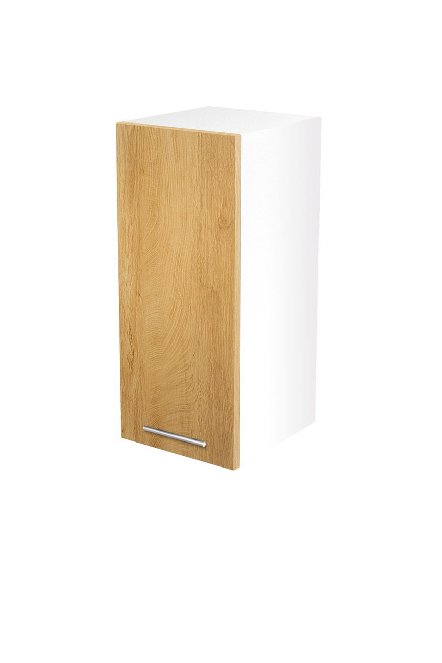 VENTO G-30/72 top cabinet, color: white / honey oak