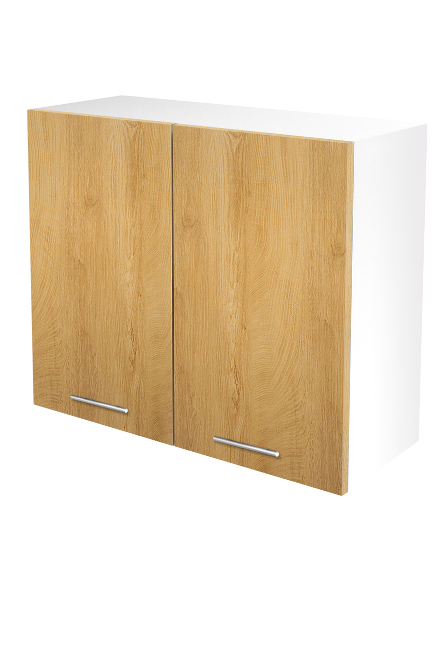 VENTO G-80/72 top cabinet, color: white / honey oak