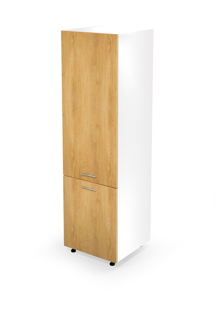 VENTO DL-60/214 high cargo cabinet, color: white / honey oak