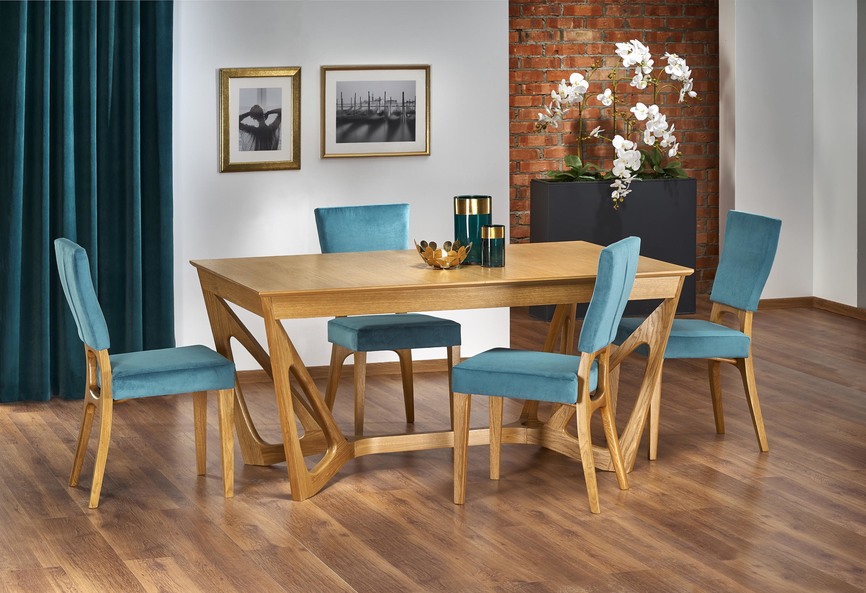 WENANTY table honey oak