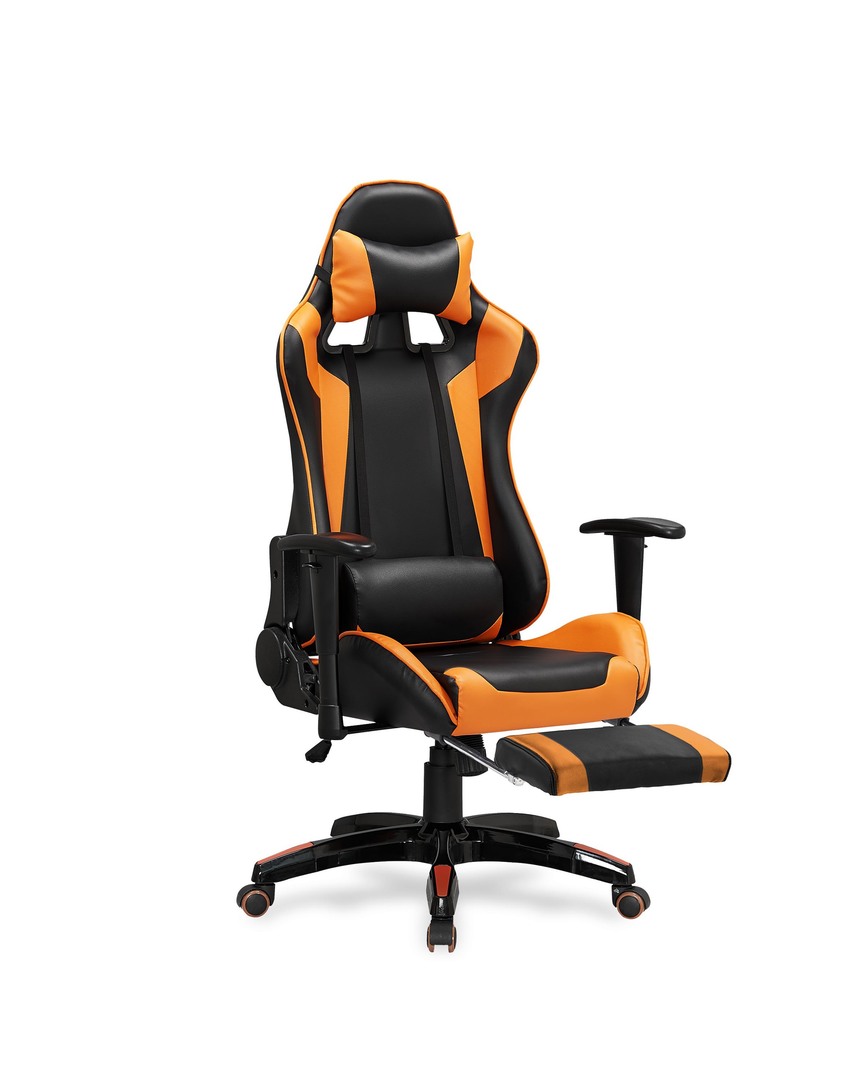 DEFENDER 2 o. chair, color: black / orange