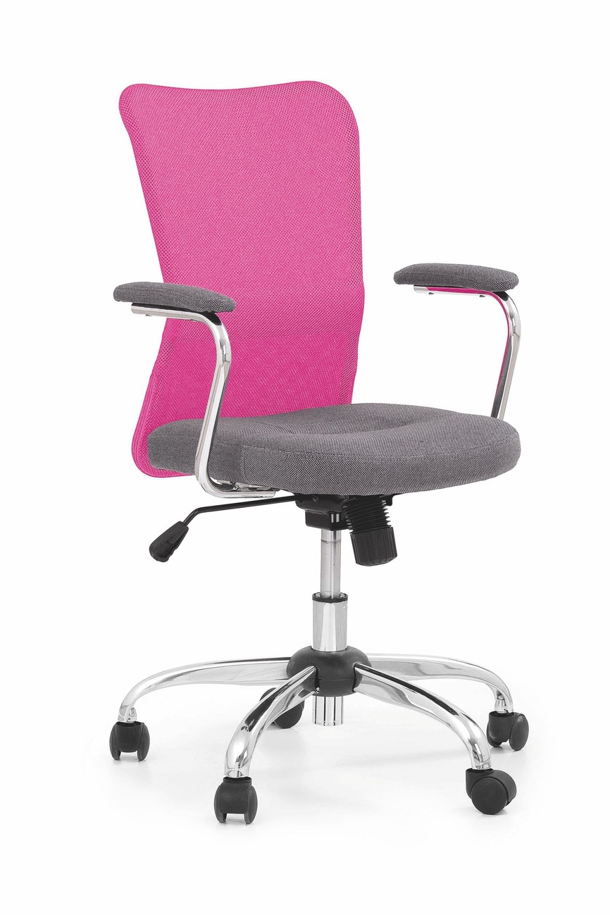 ANDY chair color: grey/pink