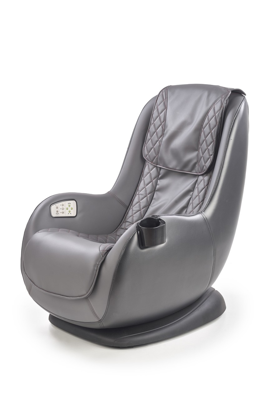 DOPIO massage chair, color: dark grey / grey