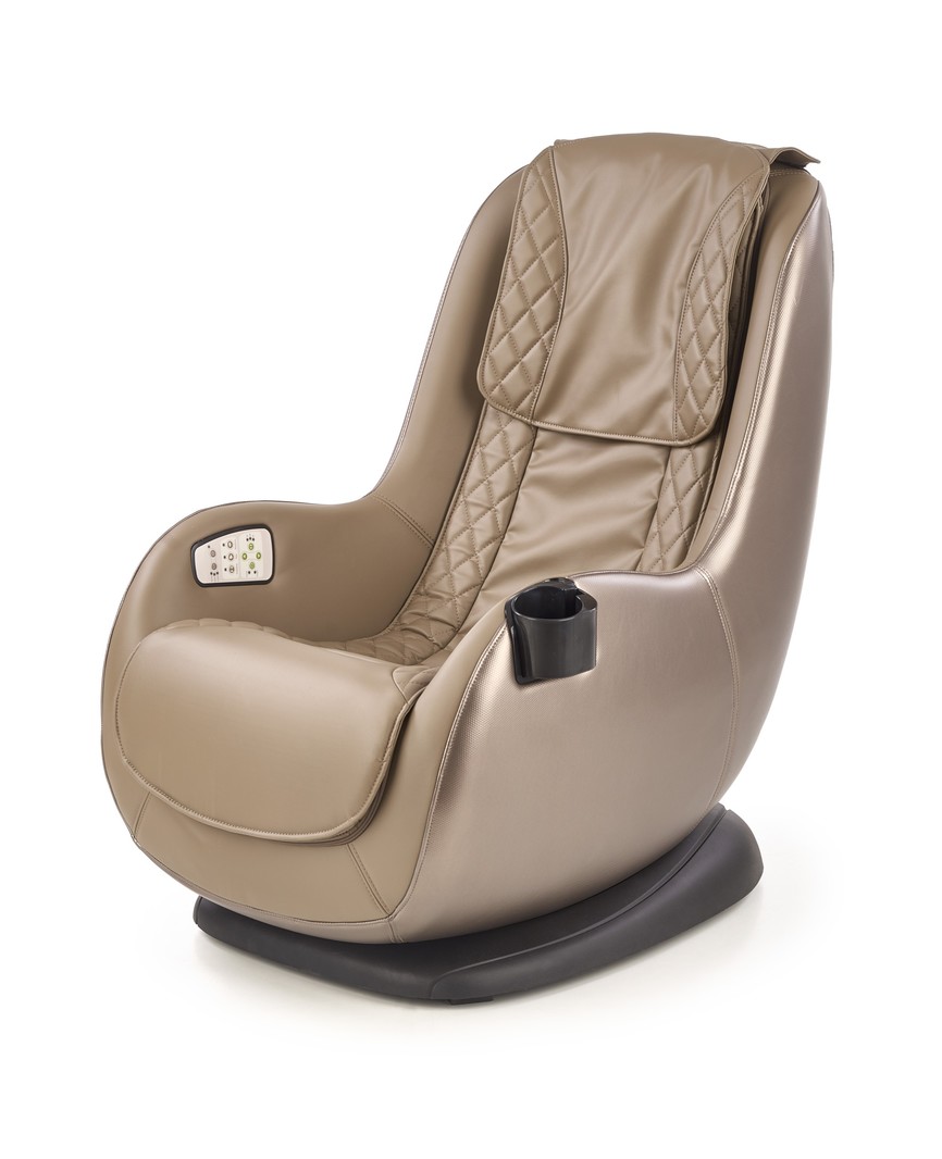 DOPIO massage chair, color: brown / beige