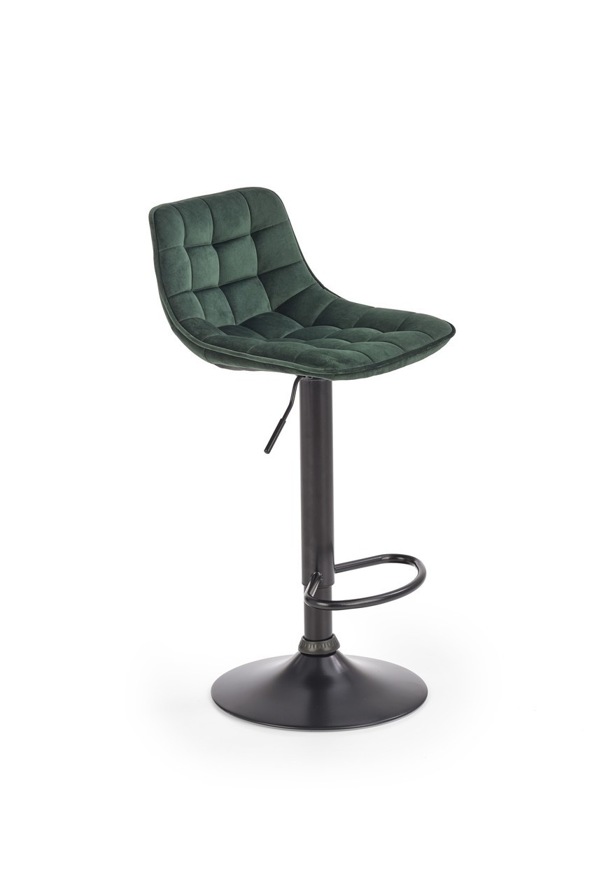 H95 bar stool, color: dark green