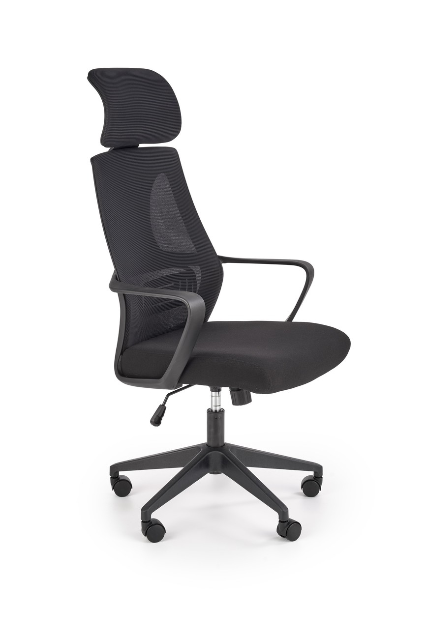 VALDEZ office chair, color: black / black