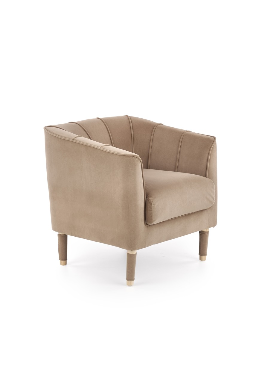 BALTIMORE l. chair, color: dark beige