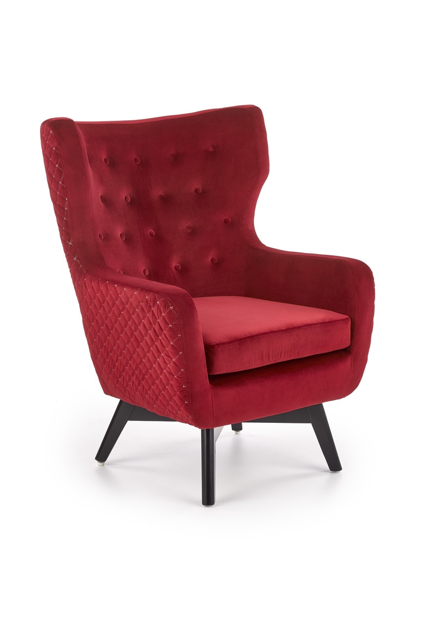 MARVEL l. chair, color: dark red