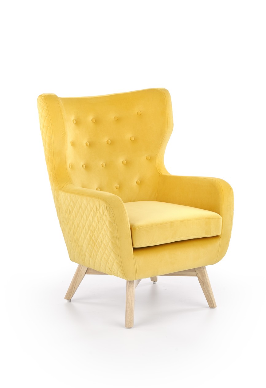 MARVEL l. chair, color: mustard