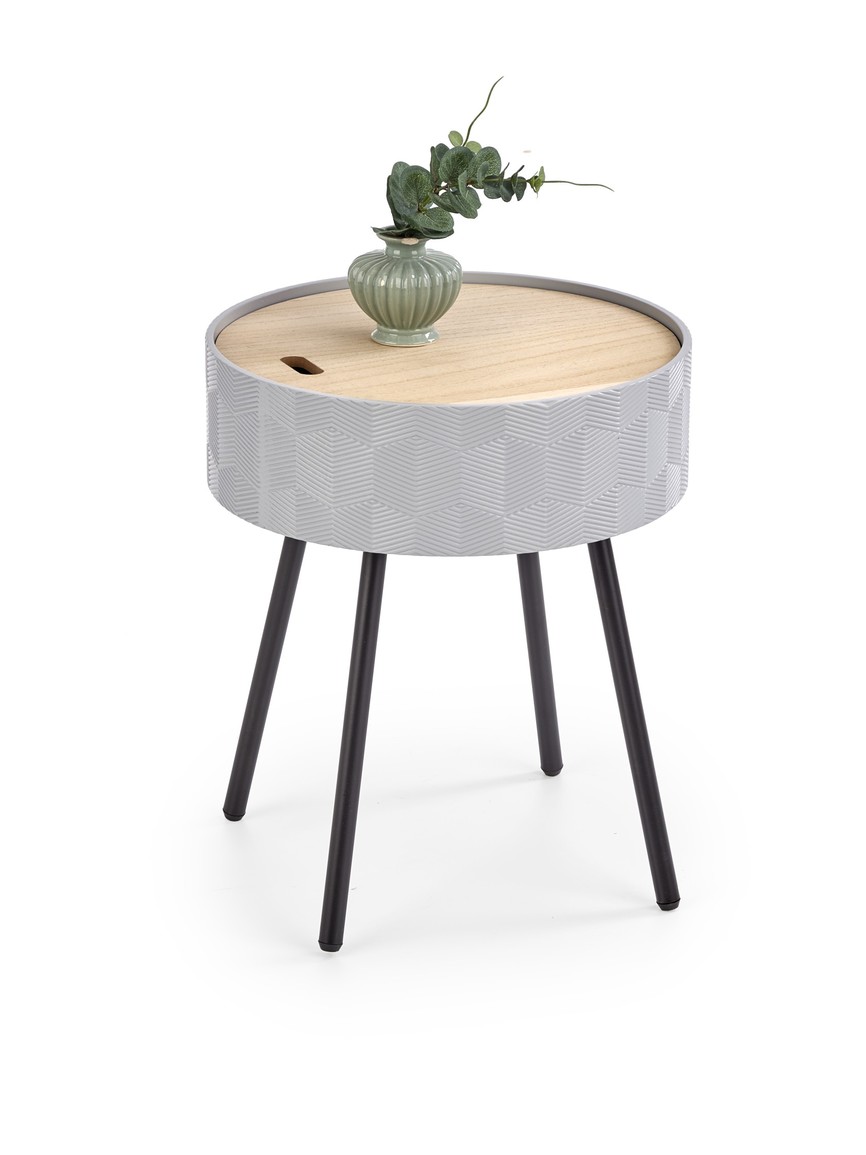 AURA c. table, color: grey