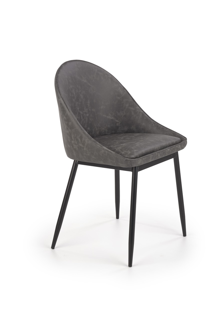 K406 chair, color: dark grey