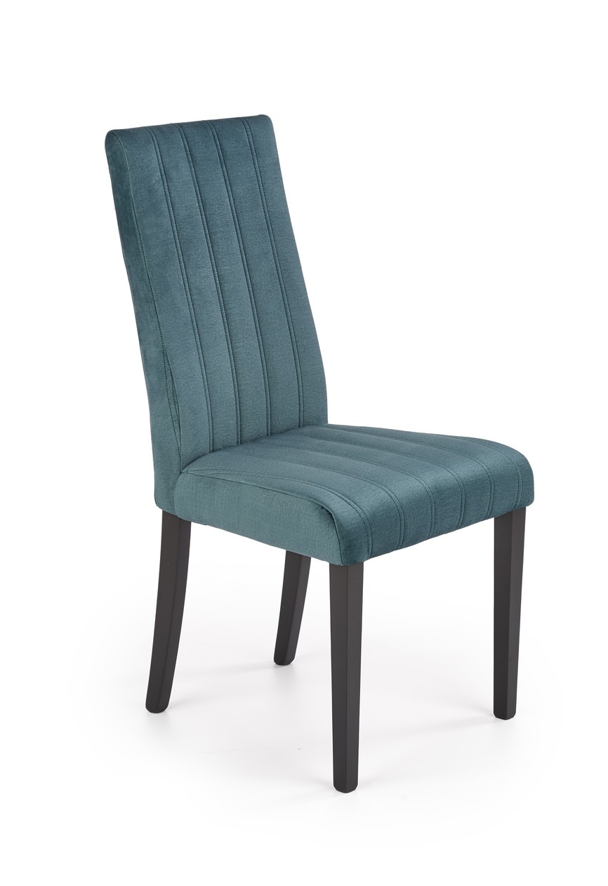 DIEGO 2 chair, color: quilted velvet Stripes - MONOLITH 37