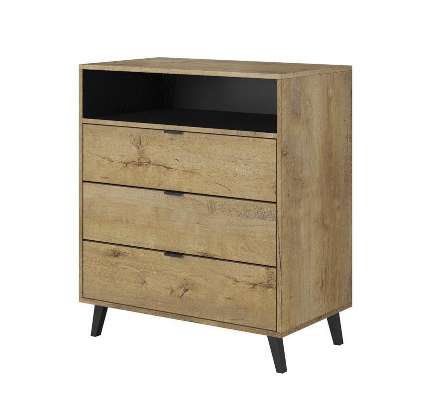 NEST KM-2 chest color: lefkas oak / black