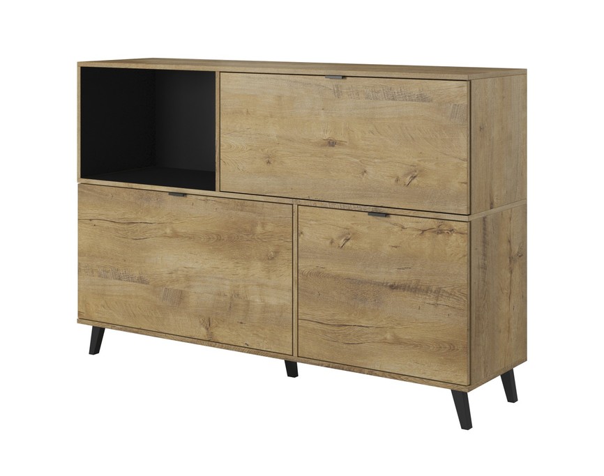 NEST KM-1 chest color: lefkas oak / black