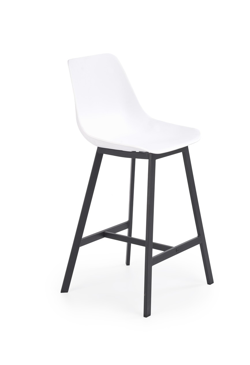 H99 bar stool, color: white