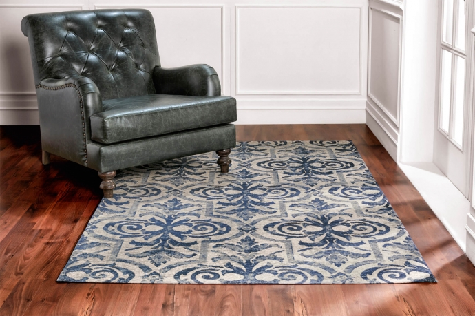 Paklājs ASHIYAN NAVY CARPET DECOR