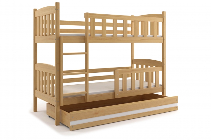 KUBUS divstāvu gulta (bunk) 200x90