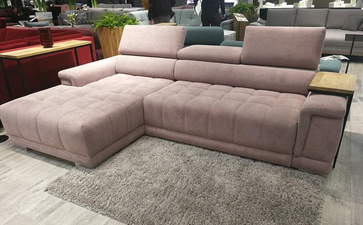 Izvelkamais stūra dīvans CAMPO MINI