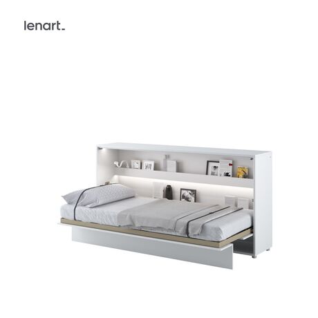 BED BC-06 CONCEPT 90X200 HORIZONTĀLĀ SIENAS GULTA