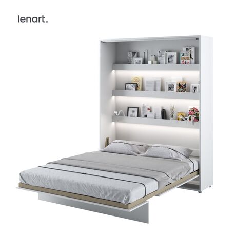 BED BC-12 CONCEPT 160X200 VERTIKĀLA SIENAS GULTA