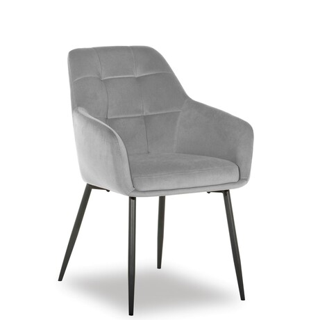 UGGA  Light Grey Velvet