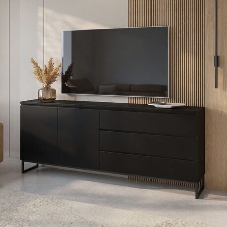 MODO II 2D3S- 200cm BLACK