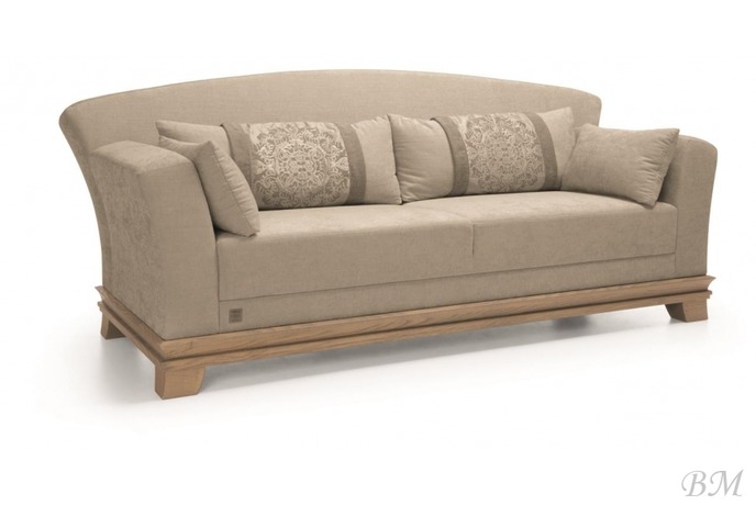 Timeless Wood Collection trīsvietīgais dīvāns